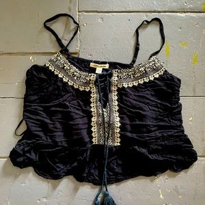 Billabong tank top with tassels